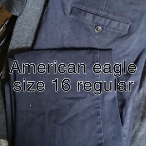 American Eagle size 16 blue pant